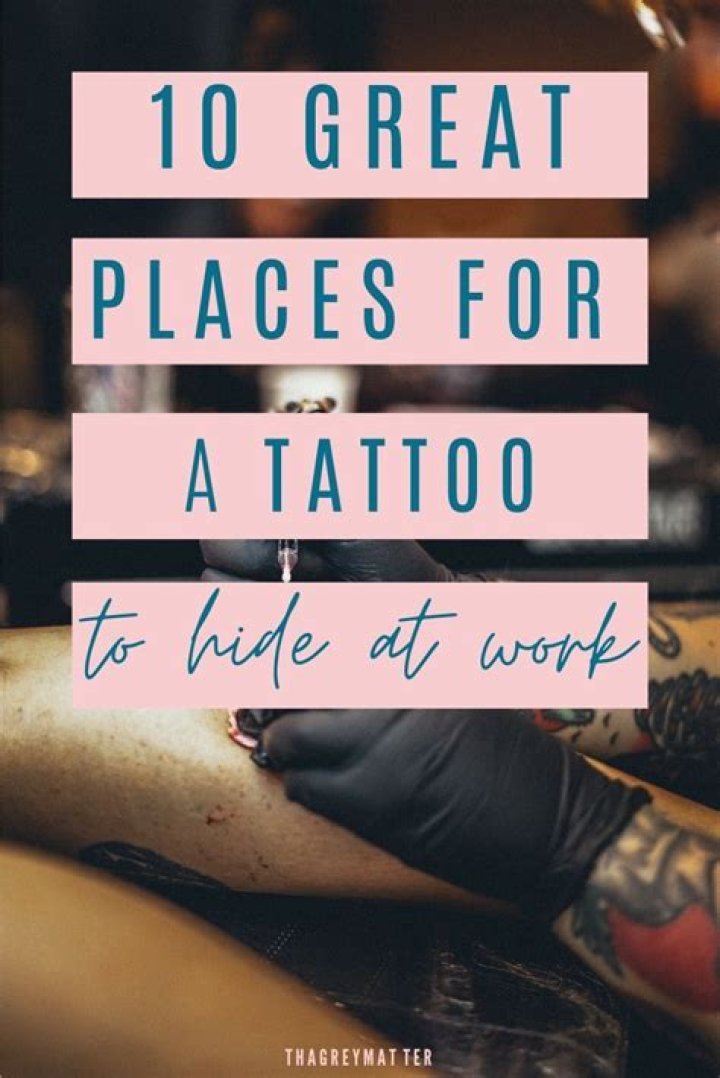 Hidden Tattoo Spots: Discover the Best Places to Get a Tattoo That Can Be Concealed