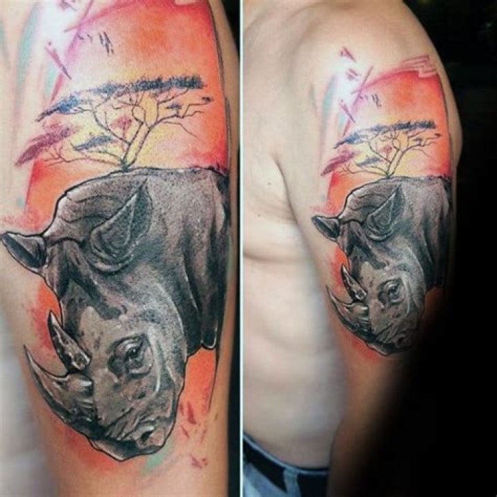 Rhino Tattoo Designs: A Comprehensive Guide to Symbolism, Styles, and Inspiration