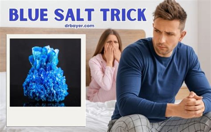 Salt Trick for Men with Erectile Dysfunction: A Comprehensive Guide