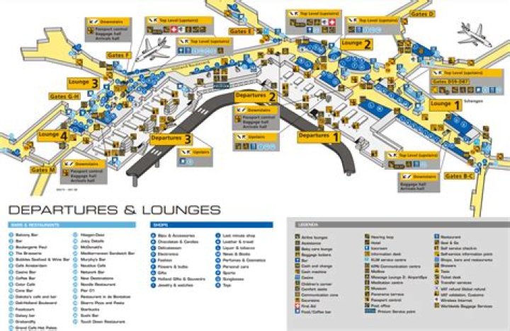 Schiphol Airport Map Gates: Your Ultimate Guide to Navigating Amsterdam's Hub