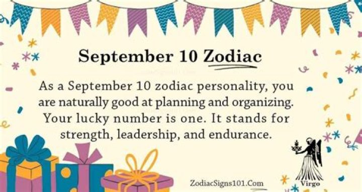 September 10 Zodiac: Discover the Unique Traits of Virgo with a Twist of Libra