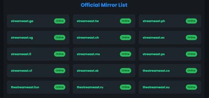 StreamEast.is: Your Ultimate Guide to Accessing High-Quality Live Sports Streaming