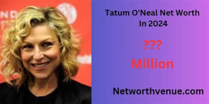 Tatum O'Neal Net Worth: The Story Behind Her Wealth and Career