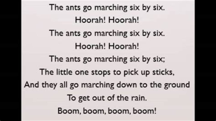 The Ants Are Marching Lyrics: A Deep Dive Into the Classic Song