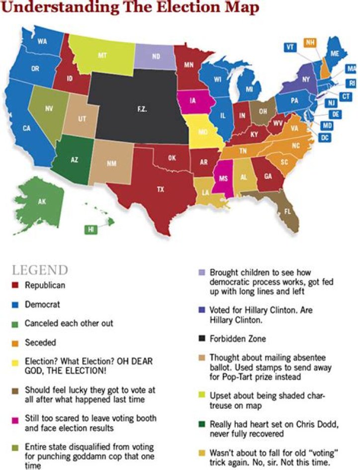 The Onion Election Map: A Comprehensive Guide to Understanding Political Satire