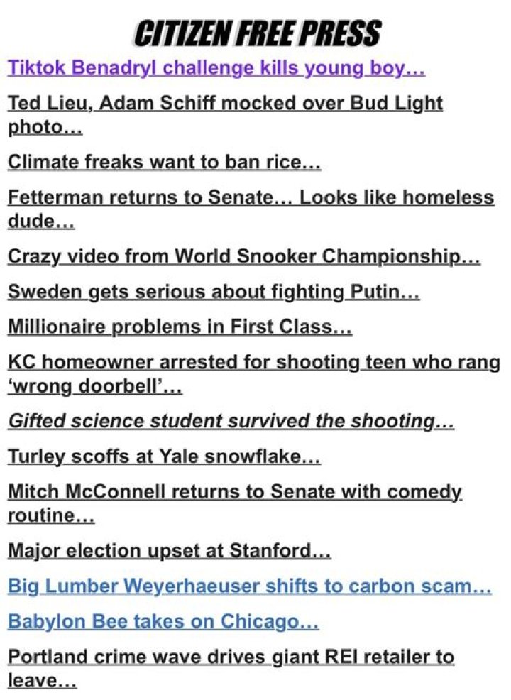 Twitter Citizen Free Press: Empowering the Voice of Every Individual