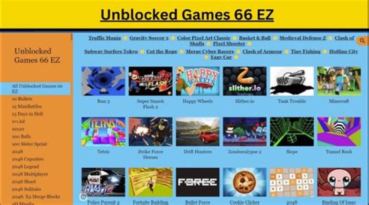 Unblocked Games EZ 66: The Ultimate Guide to Safe and Fun Gaming