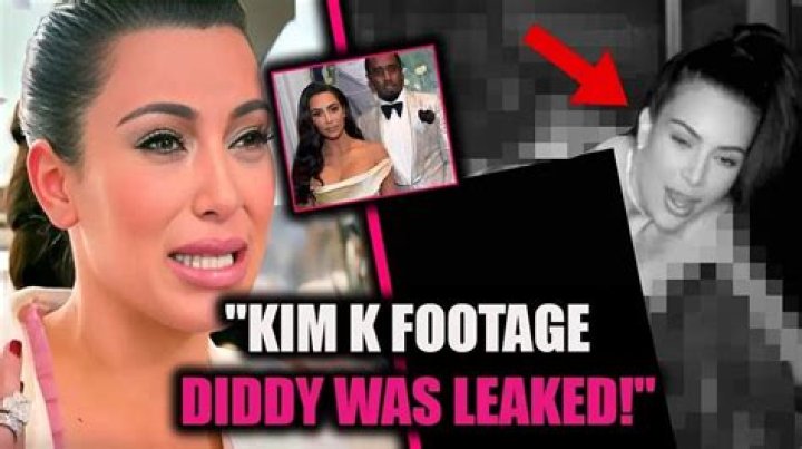Unveiling the Controversy: Kim Kardashian and Diddy Video Leaked