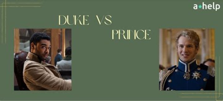 What is the Difference Between a Duke and a Prince? A Comprehensive Guide