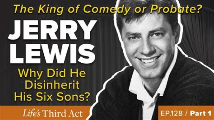 Why Did Jerry Lewis Disinherit His Sons: The Untold Story Behind the Controversy