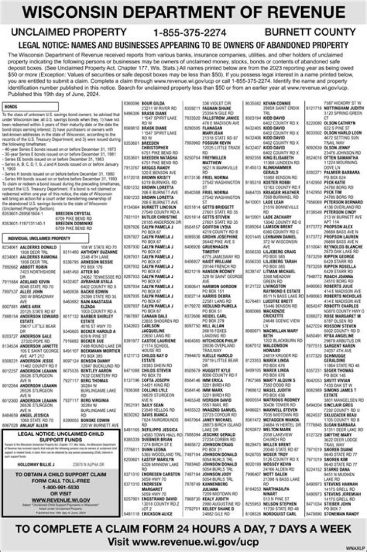 Wisconsin Unclaimed Property Search: A Comprehensive Guide to Reclaiming Your Lost Assets